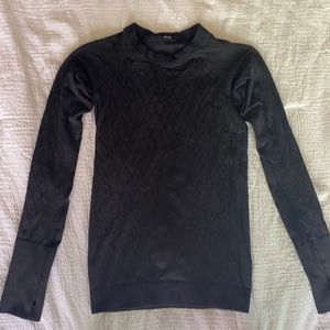 Lululemon Black Rest Less Pullover, Size 2